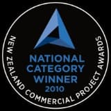 NZ Commercial Project Awards National Category Winner Winner 2010
