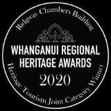 Whanganui Regional Heritage Awards 2020 Ridgway Chambers Building Heritage Tourism Winner